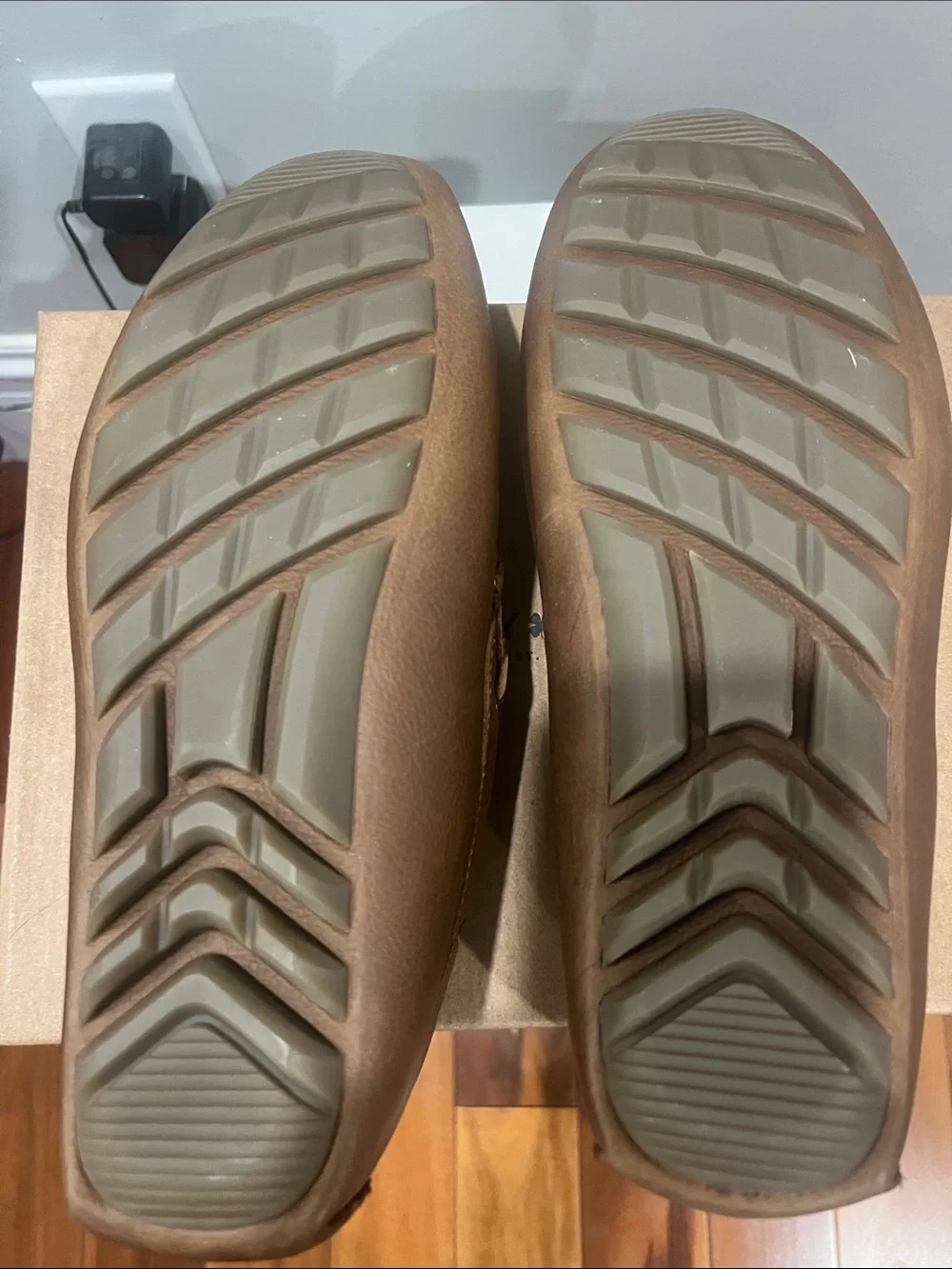 Lucky Brand Tan Leather Tassel Slip-On Loafers